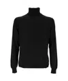 Gran Sasso Man Turtleneck Navy Size 46 Virgin Wool
