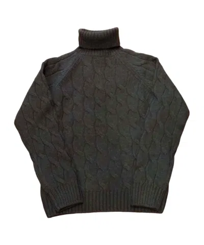Gran Sasso Turtleneck Sweater In Black