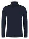 Gran Sasso Turtleneck Sweater In Blue