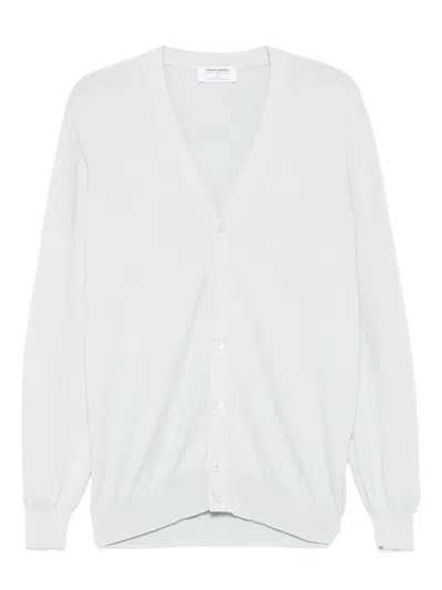 Gran Sasso V-neck Cardigan In Gray