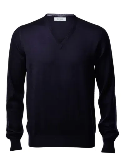 GRAN SASSO V-NECK WOOL SWEATER