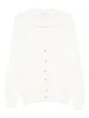 Gran Sasso Virgin-wool Cardigan In White