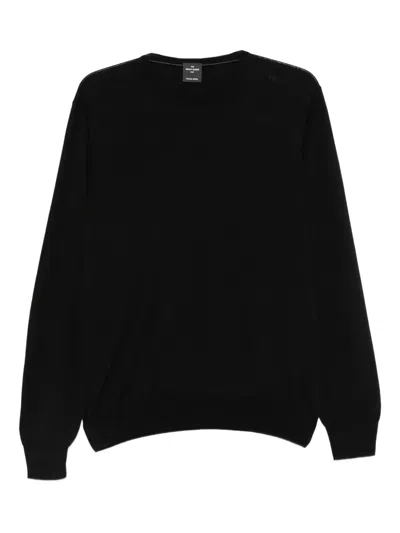 Gran Sasso Virgin Wool Sweater In Black