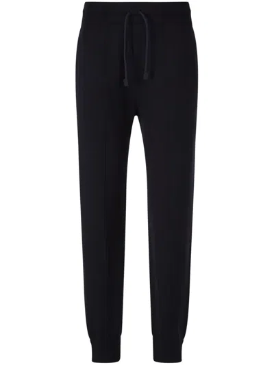 GRAN SASSO VIRGIN-WOOL TRACK TROUSERS