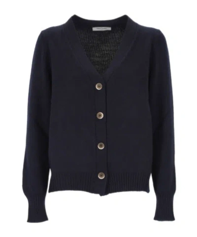 Gran Sasso V-neck Cardigan In Black
