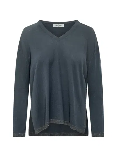 Gran Sasso V-neck Sweater In Multi