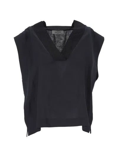 Gran Sasso V-neck Top In Multi