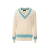 Gran Sasso White Cotton Sweater In White