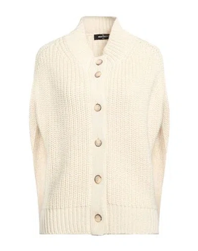 Gran Sasso Woman Cape Ivory Size M Alpaca Wool In White