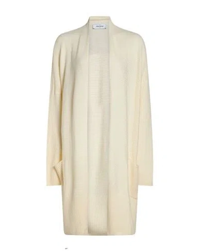 Gran Sasso Woman Cardigan Cream Size 4 Virgin Wool In Multi