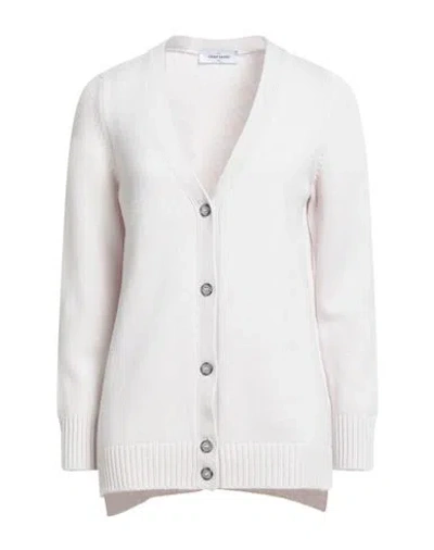 Gran Sasso Woman Cardigan Off White Size 16 Virgin Wool, Viscose, Cashmere