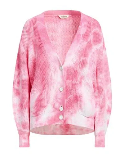Gran Sasso Woman Cardigan Pink Size 8 Cotton