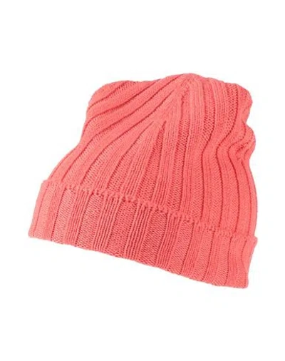 Gran Sasso Woman Hat Coral Size Onesize Cashmere In Pink