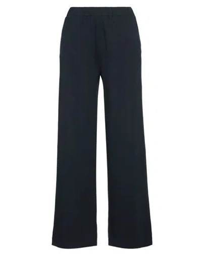 Gran Sasso Woman Pants Midnight Blue Size 6 Cotton, Polyamide