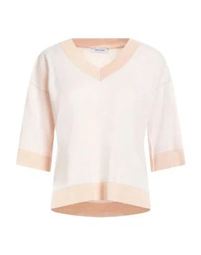 Gran Sasso Woman Sweater Apricot Size 4 Viscose, Polyester In Orange