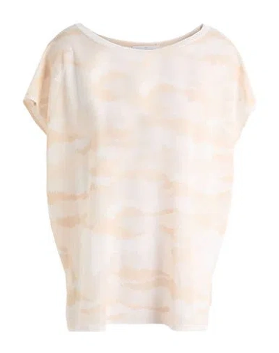 Gran Sasso Woman Sweater Beige Size 12 Viscose, Polyester In Pink