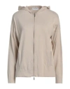 Gran Sasso Woman Sweater Beige Size 8 Cotton In Neutral