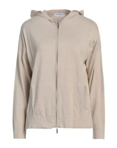 Gran Sasso Woman Sweater Beige Size 8 Cotton In Neutral
