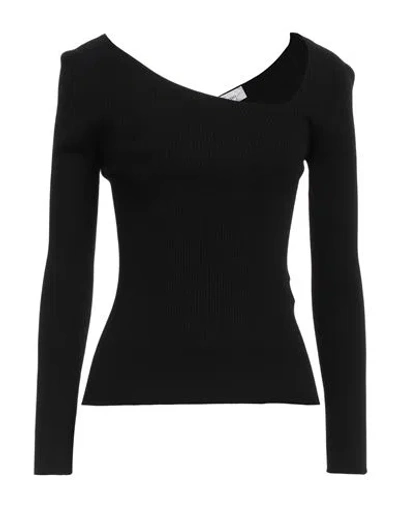 Gran Sasso Woman Sweater Black Size 4 Viscose, Polyester