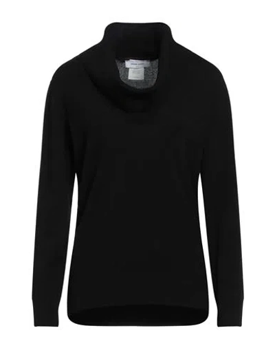 Gran Sasso Woman Sweater Black Size 8 Virgin Wool, Viscose, Cashmere In Neutral