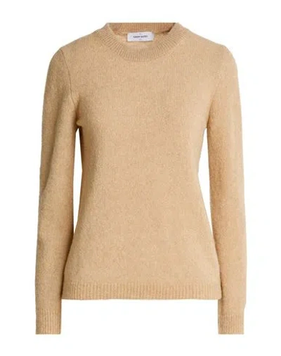 Gran Sasso Woman Sweater Camel Size 8 Virgin Wool, Polyamide In Brown