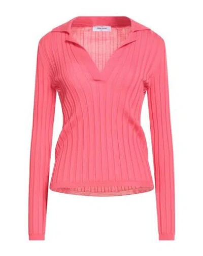 Gran Sasso Woman Sweater Coral Size 8 Virgin Wool In Pink