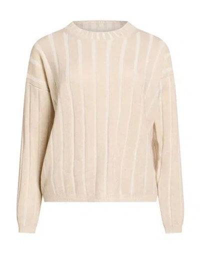 Gran Sasso Woman Sweater Cream Size 4 Wool, Viscose, Cashmere In Neutral