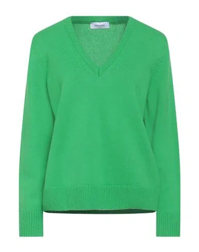 Gran Sasso Woman Sweater Green Size 12 Virgin Wool, Viscose, Cashmere