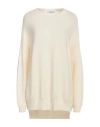 Gran Sasso Woman Sweater Ivory Size 10 Virgin Wool In White