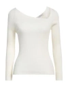 Gran Sasso Woman Sweater Ivory Size 10 Viscose, Polyester In White
