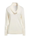 Gran Sasso Woman Sweater Ivory Size 6 Virgin Wool, Viscose, Cashmere In White