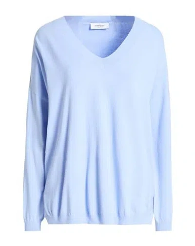 Gran Sasso Woman Sweater Light Blue Size 4 Viscose, Polyester