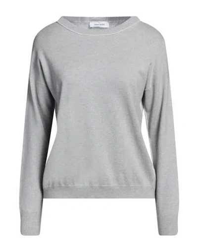 Gran Sasso Woman Sweater Light Grey Size 6 Virgin Wool, Viscose, Cashmere