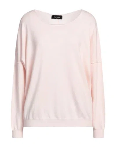 Gran Sasso Woman Sweater Light Pink Size 10 Cashmere