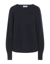 Gran Sasso Woman Sweater Midnight Blue Size 10 Virgin Wool, Viscose, Cashmere
