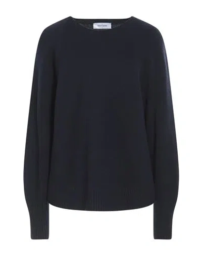 Gran Sasso Woman Sweater Midnight Blue Size 8 Virgin Wool, Viscose, Cashmere