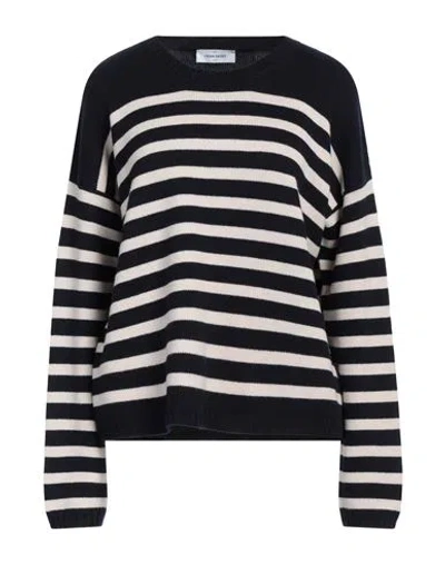 Gran Sasso Woman Sweater Midnight Blue Size 4 Virgin Wool, Viscose, Cashmere In Multi