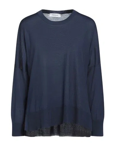 Gran Sasso Woman Sweater Navy Blue Size 6 Virgin Wool In Navy Blue