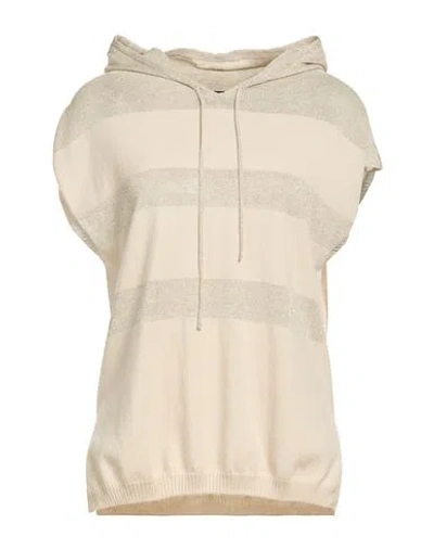 Gran Sasso Woman Sweater Off White Size 12 Cashmere, Viscose, Polyester, Metallic Fiber