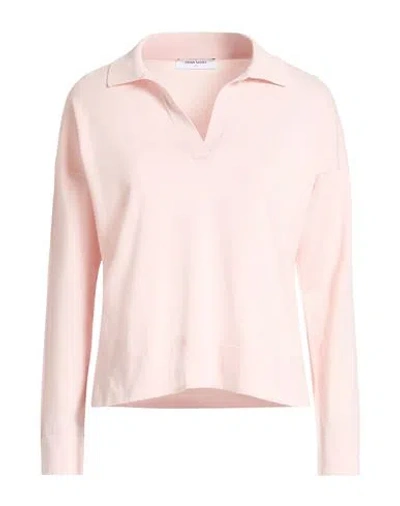 Gran Sasso Woman Sweater Pink Size 4 Cotton