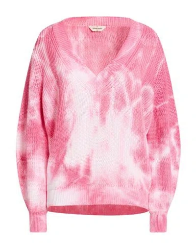 Gran Sasso Woman Sweater Pink Size 8 Cotton