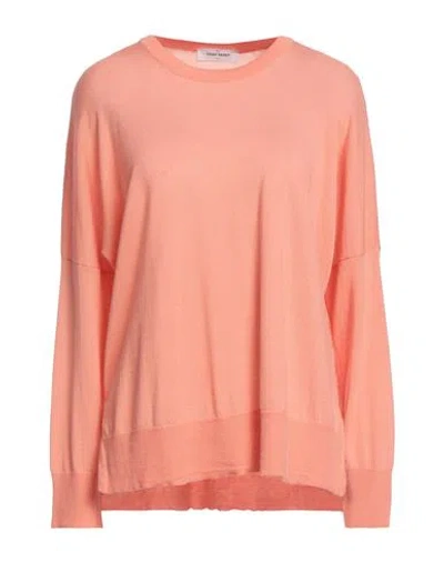 Gran Sasso Woman Sweater Salmon Pink Size 14 Virgin Wool