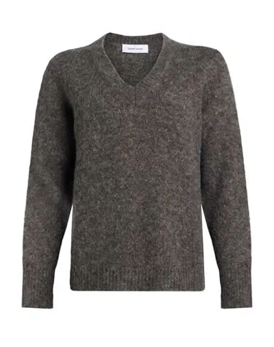 Gran Sasso Woman Sweater Slate Blue Size 8 Alpaca Wool, Viscose, Polyamide, Virgin Wool In Gray