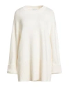 Gran Sasso Woman Sweater White Size 12 Virgin Wool, Viscose, Cashmere In White