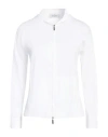 Gran Sasso Woman Sweater White Size 4 Cotton