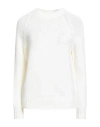 Gran Sasso Woman Sweater White Size 8 Virgin Wool In White