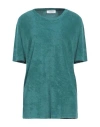 Gran Sasso Woman T-shirt Green Size 16 Cotton