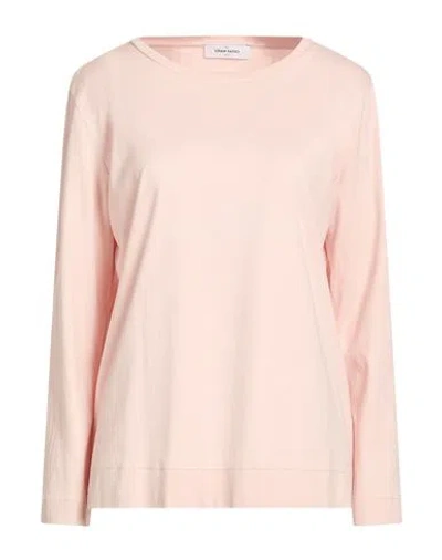 Gran Sasso Woman T-shirt Pink Size 10 Cotton In Pattern
