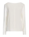 Gran Sasso Woman Top Ivory Size 10 Silk, Viscose, Elastane