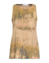 Gran Sasso Woman Top Mustard Size 10 Viscose, Elastane In Gold